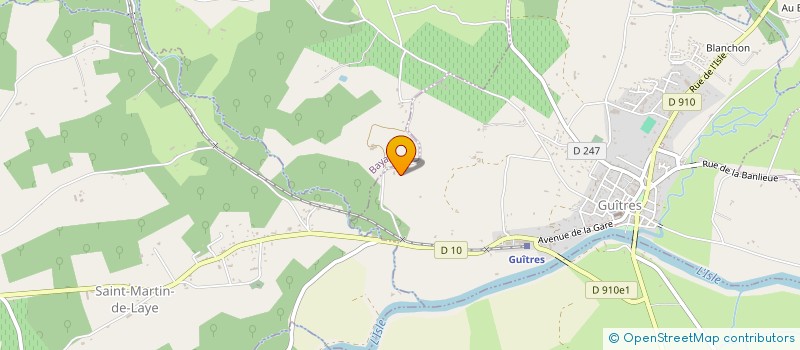 localisation de l'entreprise SCAN'TRACTO  GUITRES