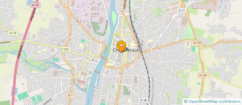 localisation de l'entreprise SCANCO à CHATELLERAULT