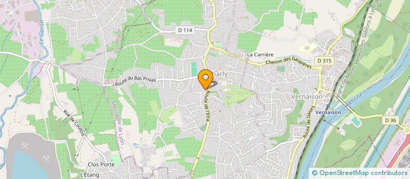 localisation de l'entreprise SCAND  CHARLY