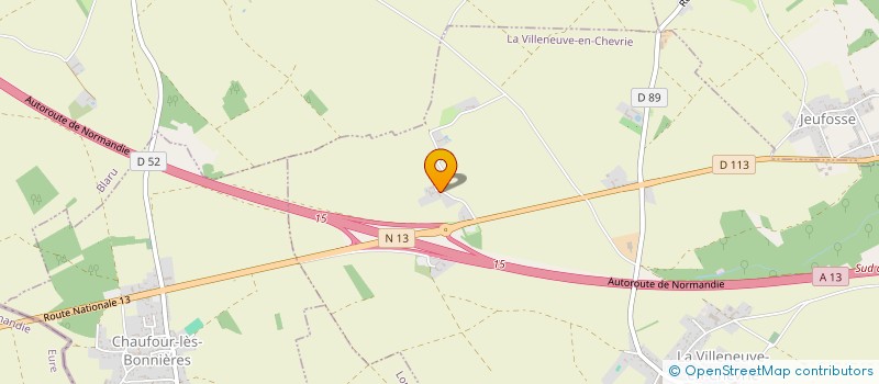 localisation de l'entreprise SCAND HOTELS à LA VILLENEUVE-EN-CHEVRIE