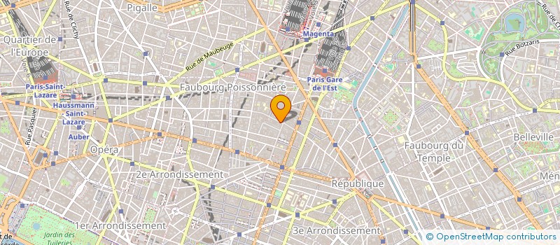 localisation de l'entreprise SCANDAL  PARIS