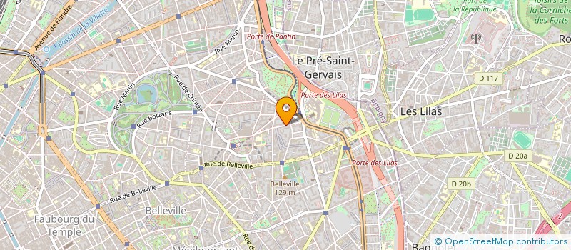 localisation de l'entreprise SCANDALE à PARIS