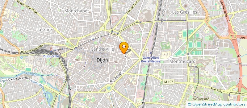 localisation de l'entreprise SCANDALEUSE!  DIJON