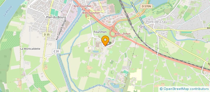 localisation de l'entreprise SCANDALL à ARLES