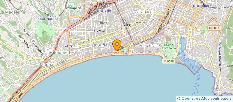 localisation de l'entreprise SCANDIA-FRANCE à NICE