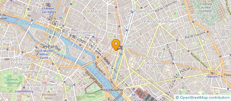 localisation de l'entreprise SCANDILODGE à PARIS