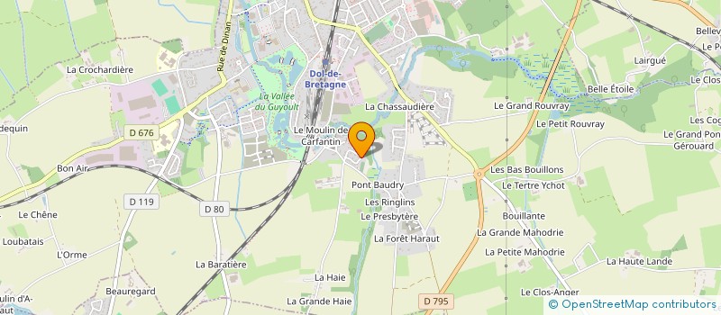 localisation de l'entreprise SCANDINAVAN  DOL-DE-BRETAGNE