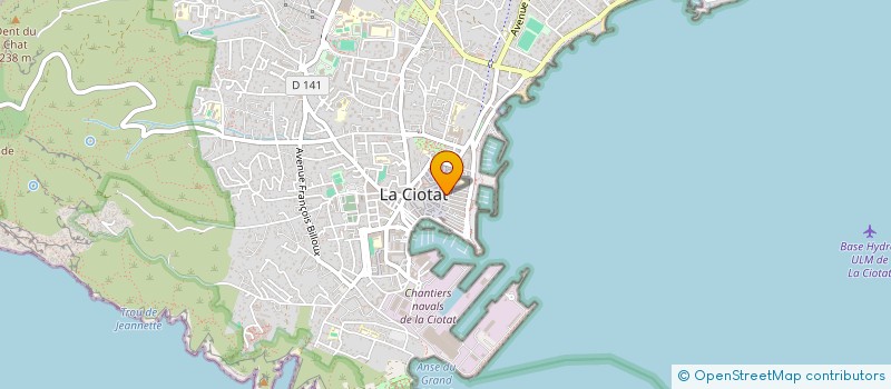 localisation de l'entreprise SCANDINAVIAN TRADING  LA CIOTAT