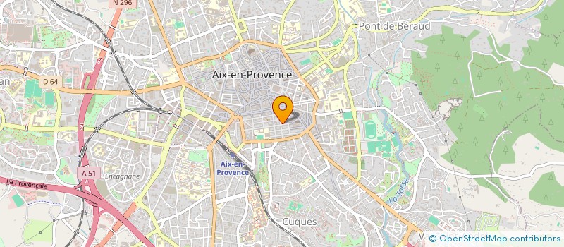 localisation de l'entreprise SCANDO 1 à AIX-EN-PROVENCE