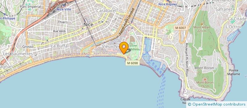 localisation de l'entreprise SCANDY à NICE