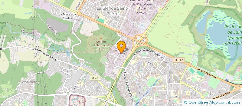 localisation de l'entreprise SCANE AUTO à TRAPPES