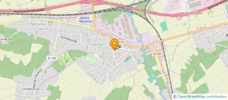 localisation de l'entreprise SCANELEC à EPONE