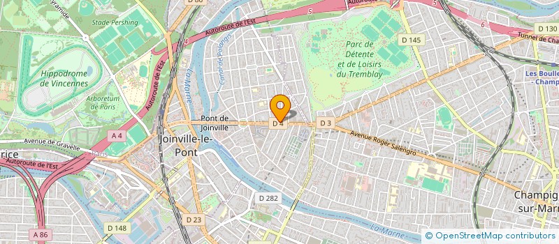 localisation de l'entreprise SCANI à JOINVILLE-LE-PONT