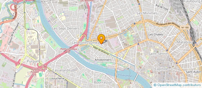 localisation de l'entreprise SCANIRM à TOULOUSE