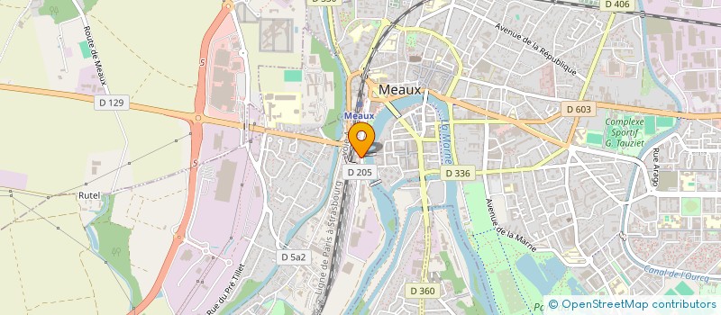 localisation de l'entreprise SCANNER ACCES ASSOCIATION à MEAUX
