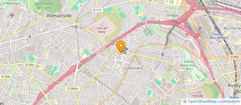localisation de l'entreprise SCANNER ANDRE GREGOIRE à MONTREUIL