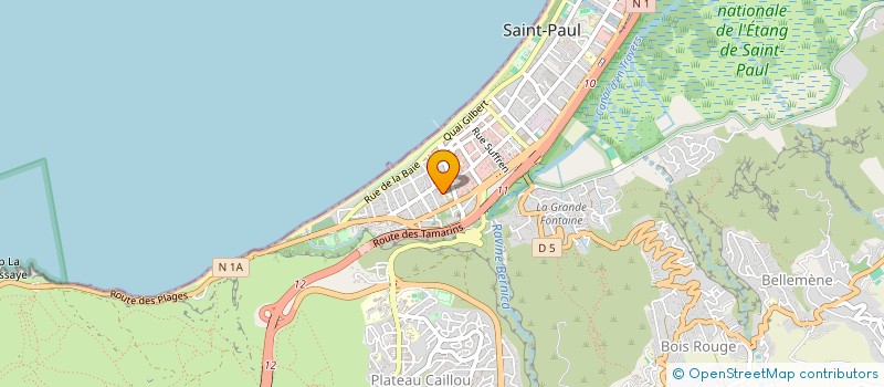localisation de l'entreprise SCANNER DE L'OUEST à SAINT-PAUL