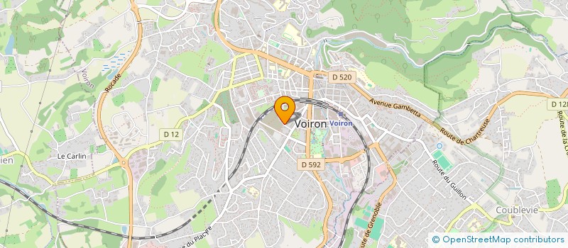 localisation de l'entreprise SCANNER DE LA CLINIQUE DE CHARTREUSE EN ABREGE SCC à VOIRON