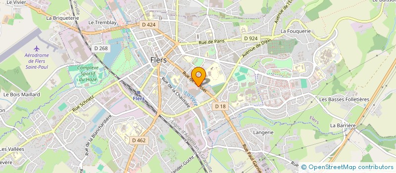 localisation de l'entreprise SCANNER-IRM DU BOCAGE à SAINT-GEORGES-DES-GROSEILLERS