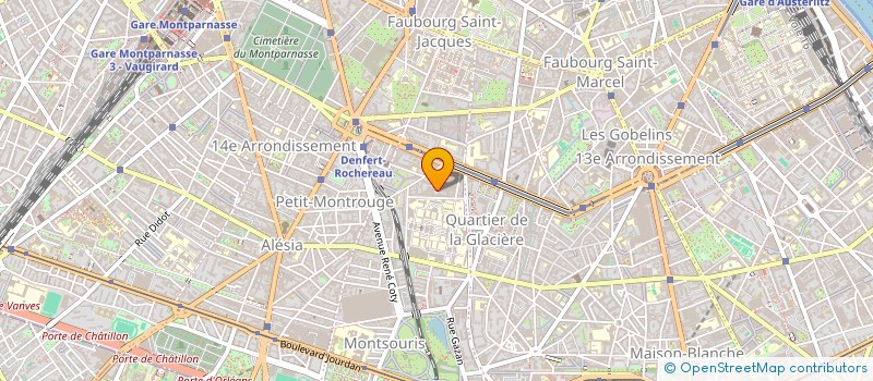 localisation de l'entreprise SCANNER OFFSET SERVICE à PARIS