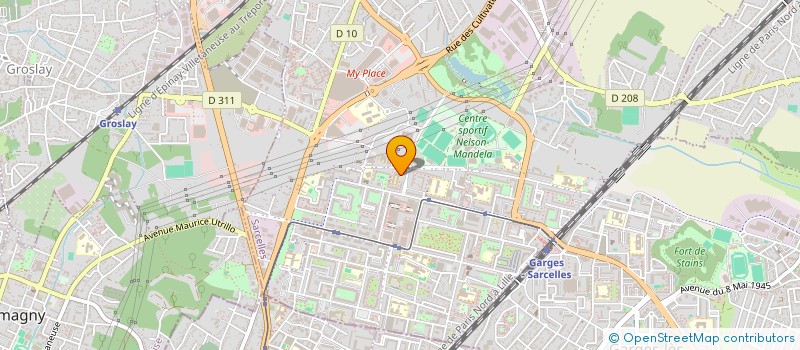 localisation de l'entreprise SCANNER SARCELLES à SARCELLES