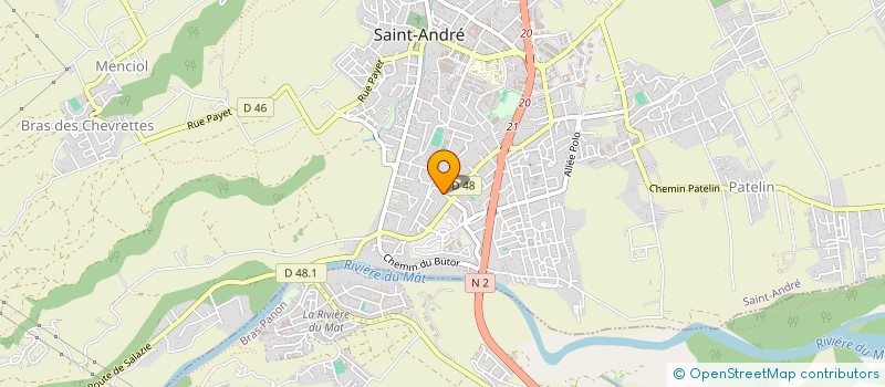 localisation de l'entreprise SCANS-LAB OCEAN INDIEN  SAINT-ANDRE