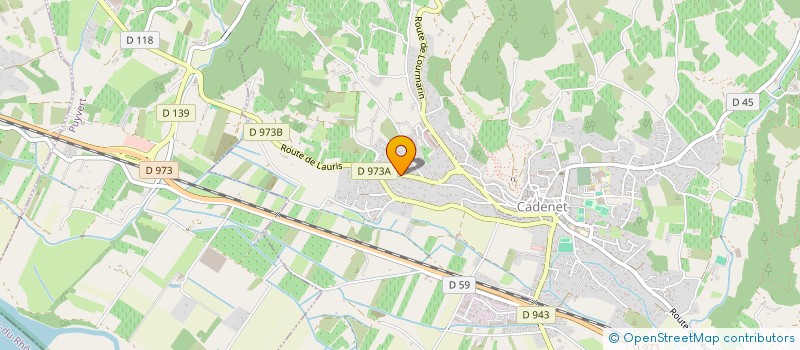 localisation de l'entreprise SCANU - GIGANTE  CADENET