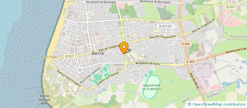 localisation de l'entreprise SCAPA à BERCK