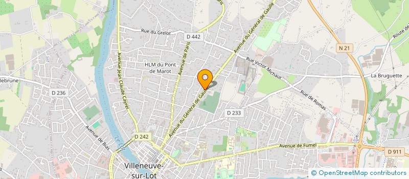 localisation de l'entreprise SCAPA FLOW  VILLENEUVE-SUR-LOT