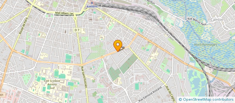localisation de l'entreprise SCAPADE LA SOLUTION à AMIENS