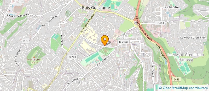 localisation de l'entreprise SCAPE à BOIS-GUILLAUME