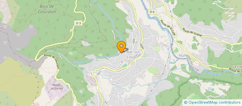 localisation de l'entreprise SCAPE à LE BAR-SUR-LOUP