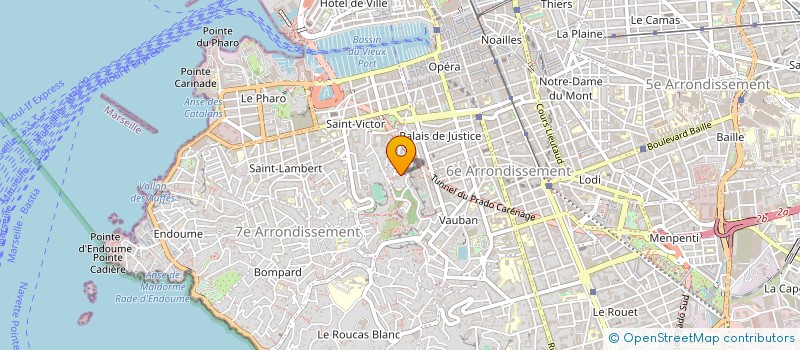 localisation de l'entreprise SCAPH 13 à MARSEILLE