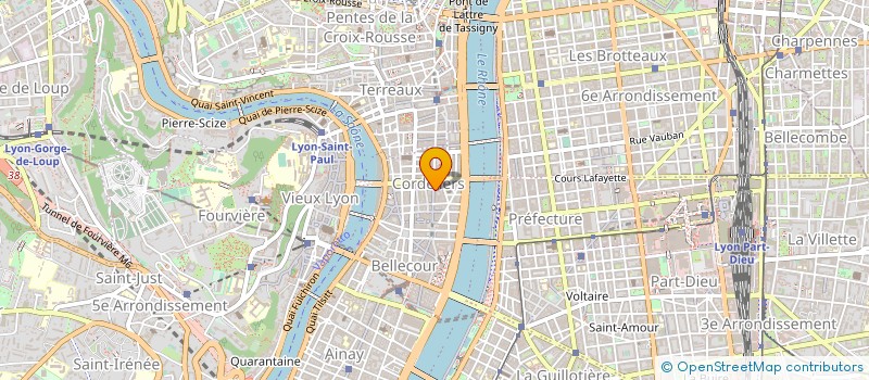 localisation de l'entreprise SCAPI 2 à LYON