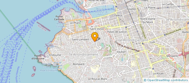 localisation de l'entreprise SCAPITINO à MARSEILLE
