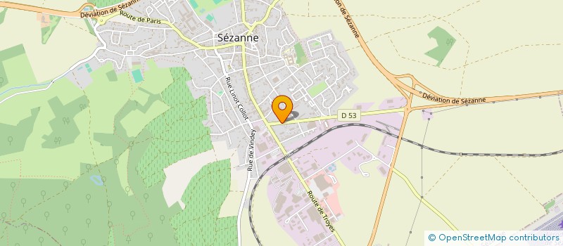 localisation de l'entreprise SCAPOL IMMOBILIER à SEZANNE