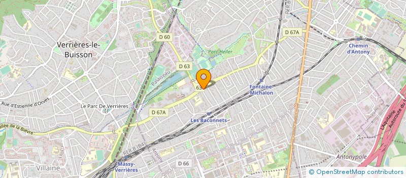 localisation de l'entreprise SCAPP à ANTONY