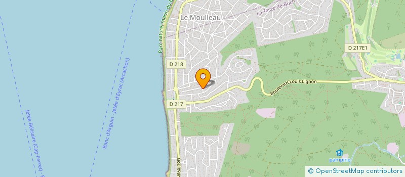 localisation de l'entreprise SCAPPA AND CO à LA TESTE-DE-BUCH