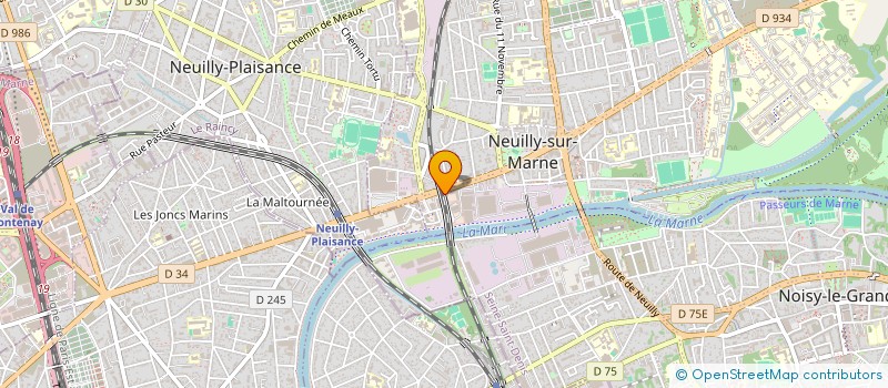 localisation de l'entreprise SCAR SAS à NEUILLY-SUR-MARNE