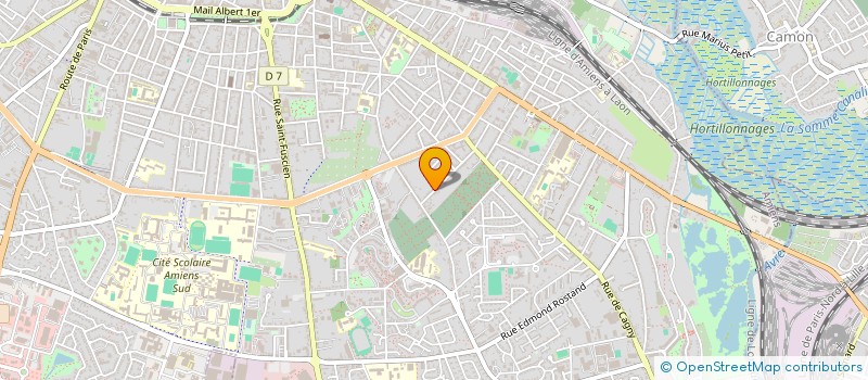 localisation de l'entreprise SCARABE DORE à AMIENS
