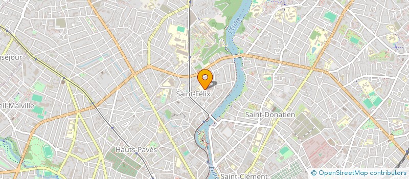 localisation de l'entreprise SCARABEE COMMUNICATION à NANTES