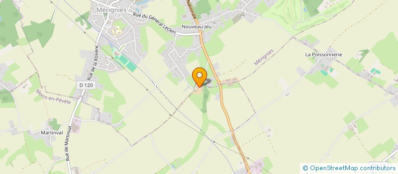 localisation de l'entreprise SCARABEE EVASION  MONS-EN-PEVELE