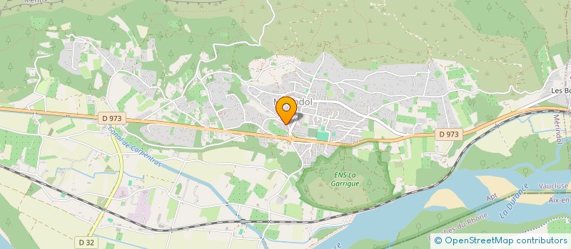 localisation de l'entreprise SCARABEE PRODUCTIONS LUBERON  MERINDOL