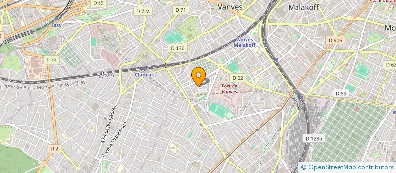 localisation de l'entreprise SCARABEE SOLIDARITES CITOYENNES AVEC LES REFUGIES-E-S ET LES EXILES-E-S à MALAKOFF