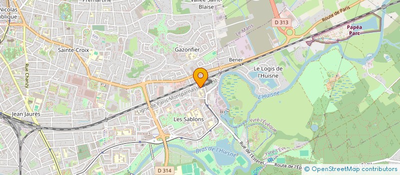 localisation de l'entreprise SCARABEE TAPISSIER  LE MANS