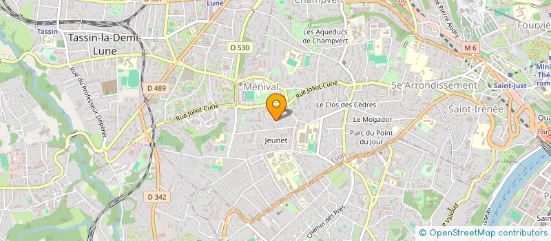 localisation de l'entreprise SCARABEEN  LYON