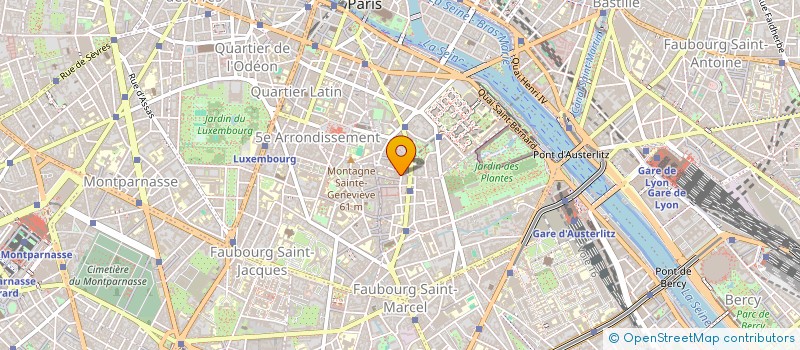 localisation de l'entreprise SCARABEO à PARIS