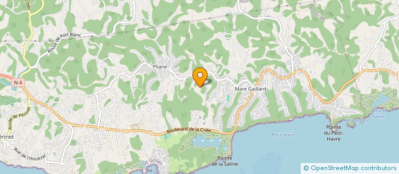 localisation de l'entreprise SCARAF  LE GOSIER