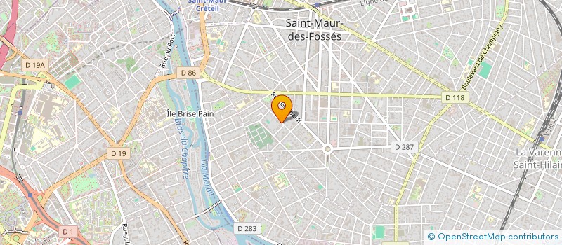 localisation de l'entreprise SCARAIT à SAINT-MAUR-DES-FOSSES