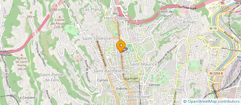 localisation de l'entreprise SCARBOR INDUSTRIES à NICE